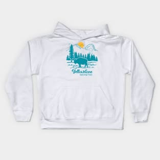 Yellowstone National Park Kids Hoodie